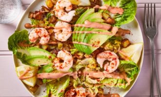 ⏰ Салат з креветками і авокадо: рецепт з покроковими фото