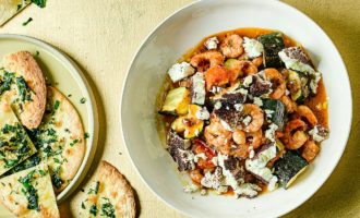 ⏰ Креветки Саганакі по-грецьки на сковороді: покроковий рецепт з фото