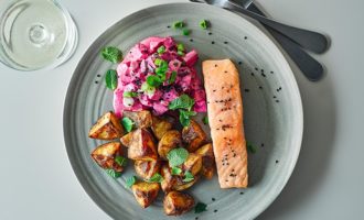 ⏰ сьомга з картоплею в духовці: рецепт з покроковими фото