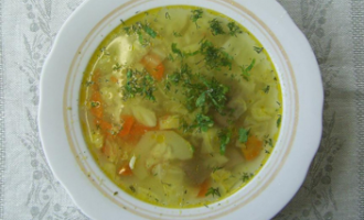 ⏰ як варити суп з кабачків і капусти - простий літній суп з кабачків і капусти.