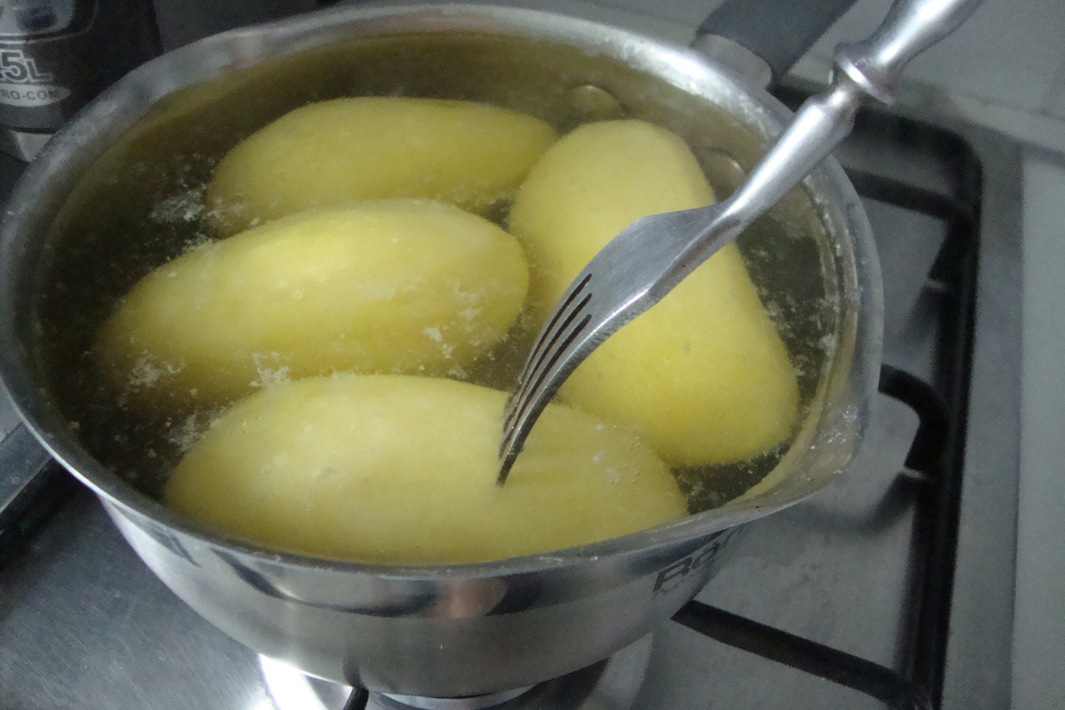 проверить готовность картошки